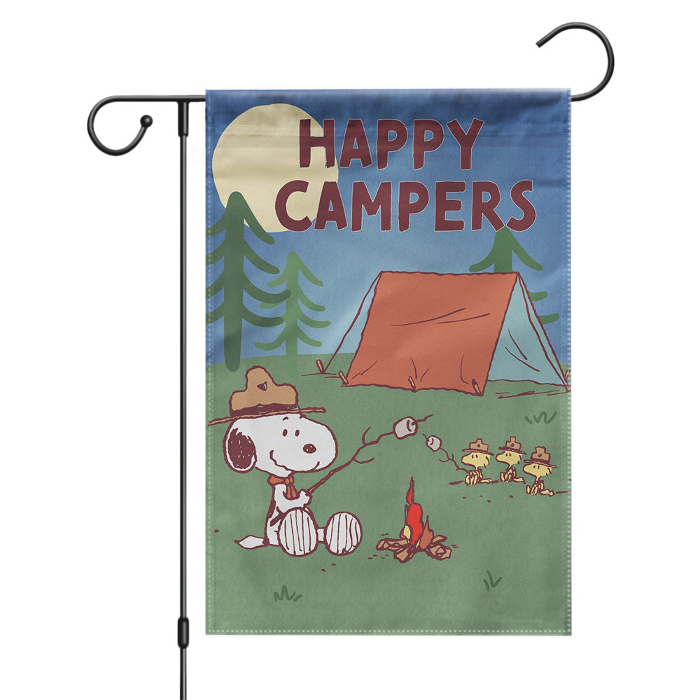 Peanuts Happy Father'S Day Grill Master Garden Flags Yard Outdoor Lawn 12 X 18