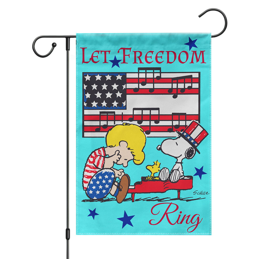 Peanuts Plant A Tree Garden Flags Yard Outdoor Lawn 12 X 18
