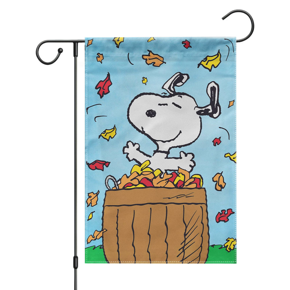 Peanuts Snoopy Charlie Brown Valentines Garden Flags Yard Outdoor Lawn 12 X 18