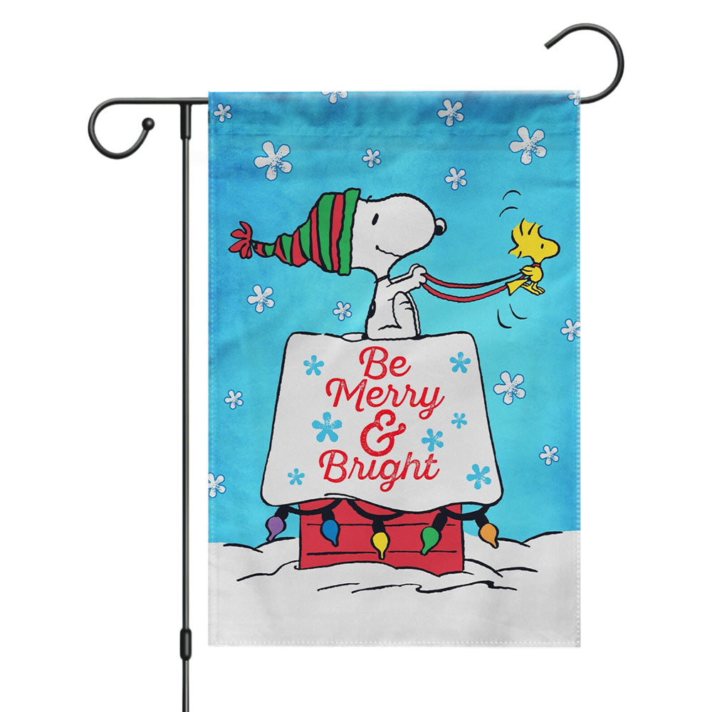 Peanuts Snoopy Easter Eggs Garden Flags Yard Outdoor Lawn 12 X 18