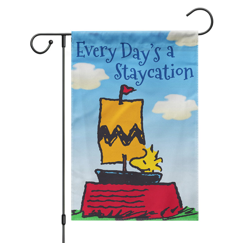 Peanuts Garden Flags Yard Outdoor Lawn 12 X 18