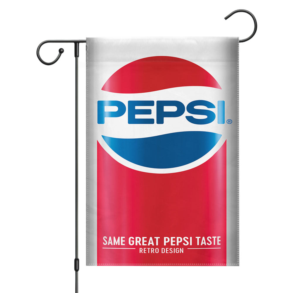 Pepsi Emblem Garden Flags Yard Outdoor Lawn 12 X 18
