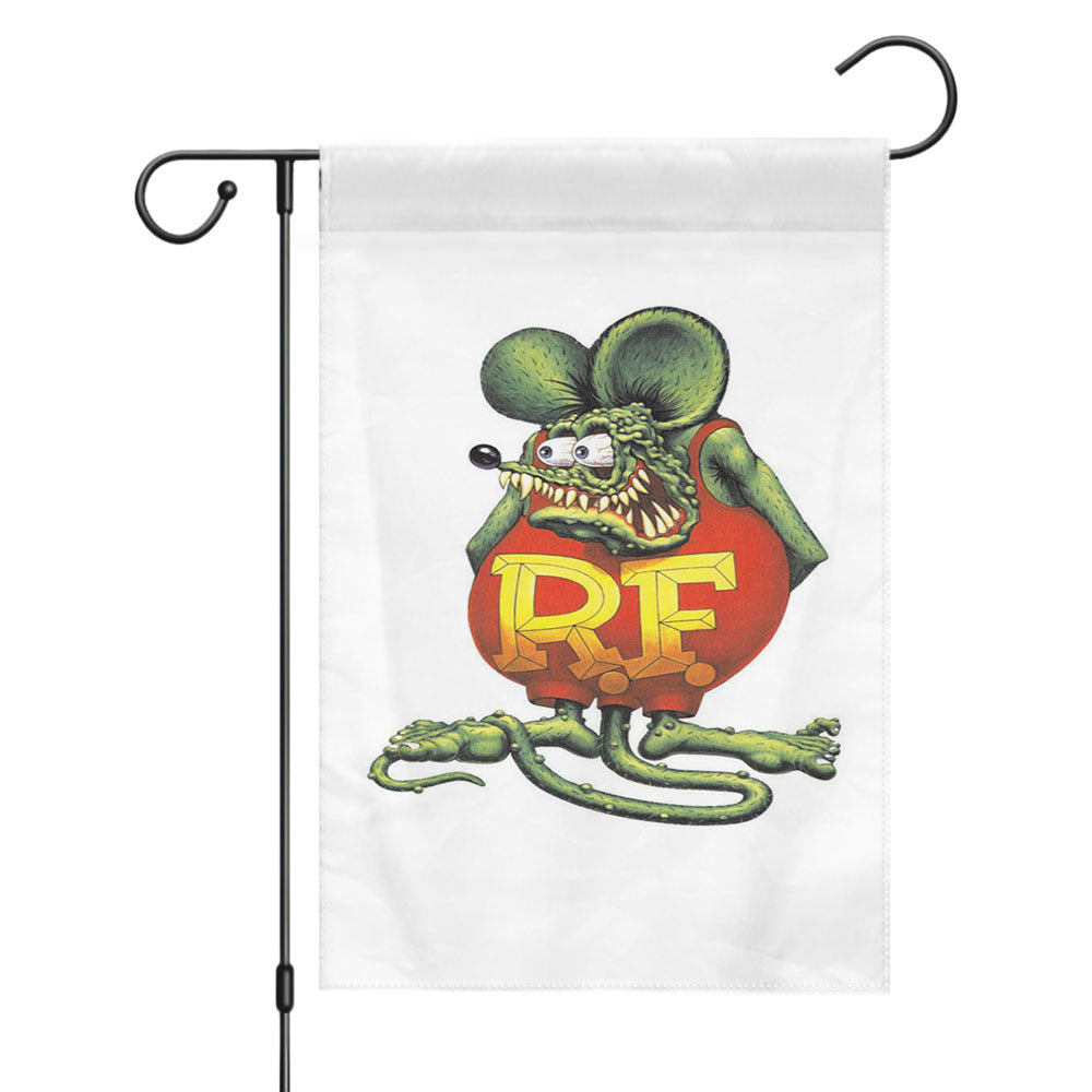 Rat Fink Garden Flags Yard Outdoor Lawn 12 X 18