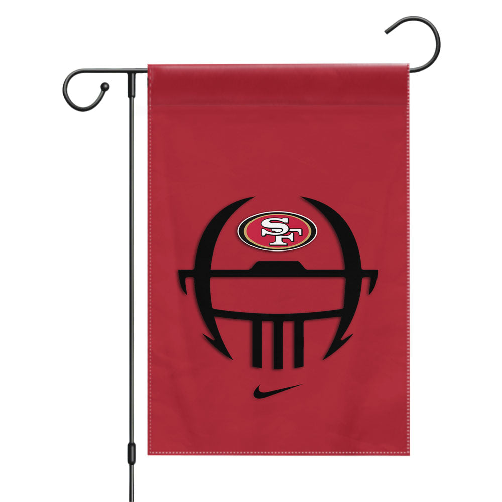 San Francisco 49Ers Sf Garden Flags Yard Outdoor Lawn 12 X 18