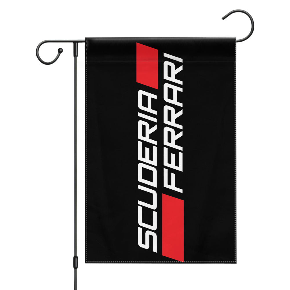 Scuderia Ferrari Garden Flags Yard Outdoor Lawn 12 X 18