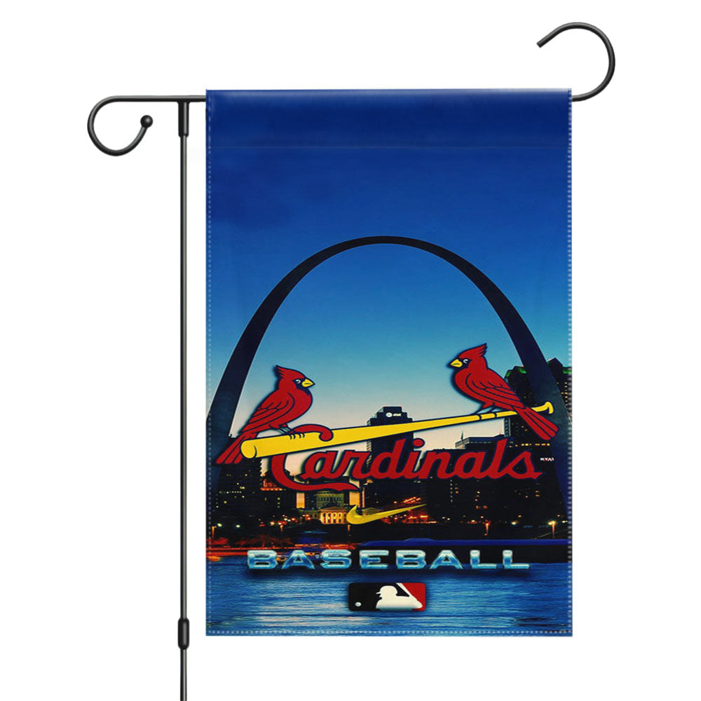 St Louis Cardinals Stadium Garden Flags Yard Outdoor Lawn 12 X 18