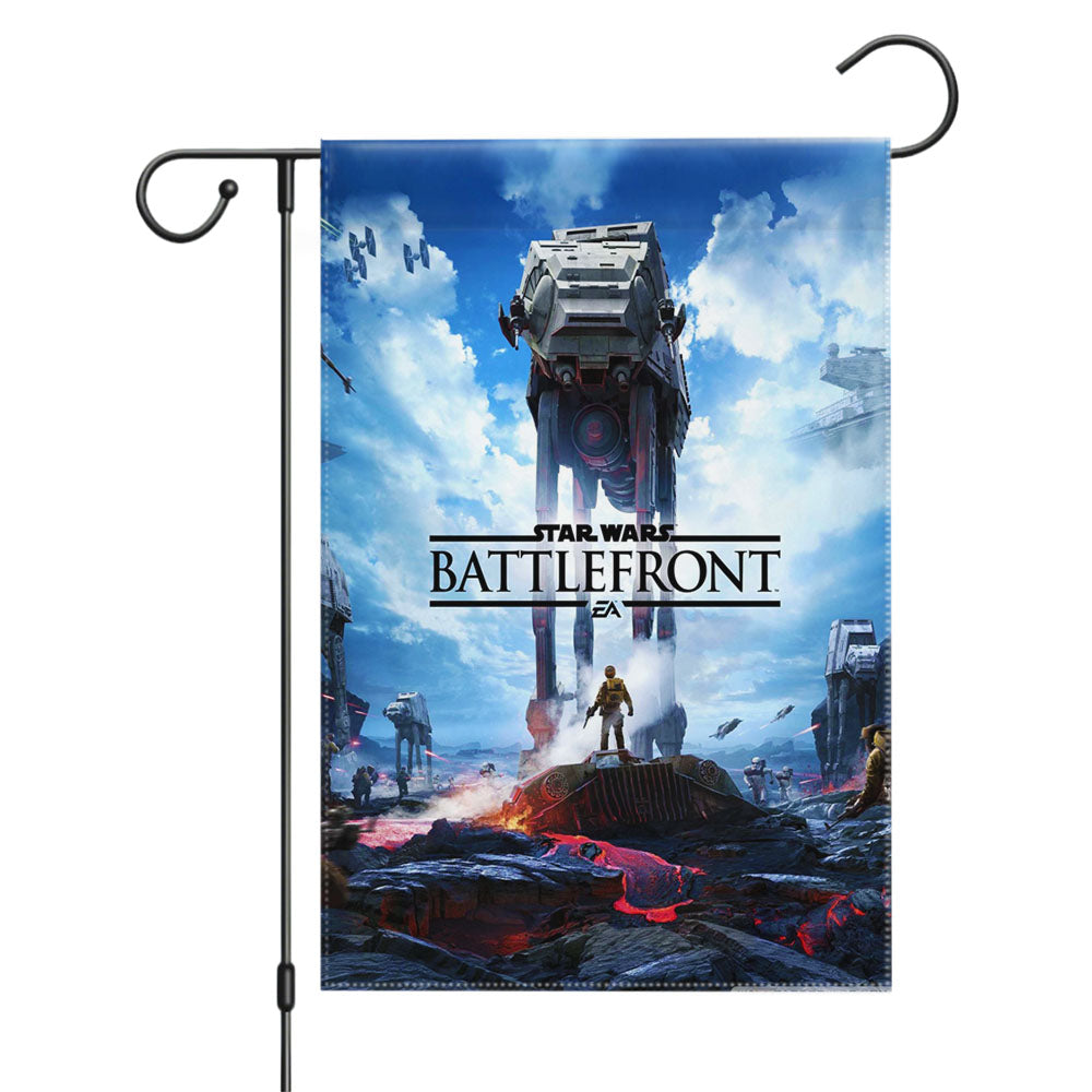 Star Wars Battlefront Garden Flags Yard Outdoor Lawn 12 X 18