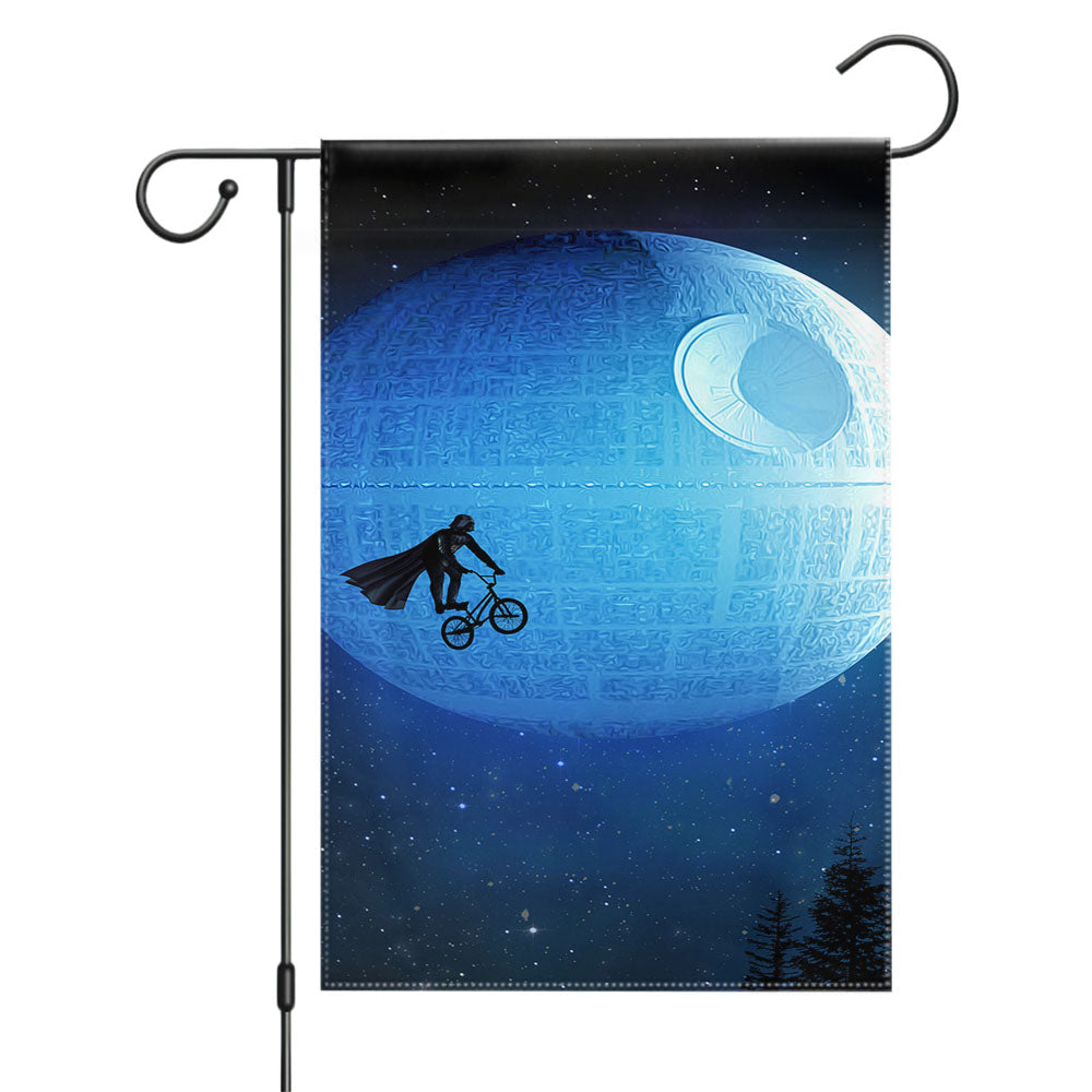 Star Wars Darth Vader Grey Vector Garden Flags Yard Outdoor Lawn 12 X 18