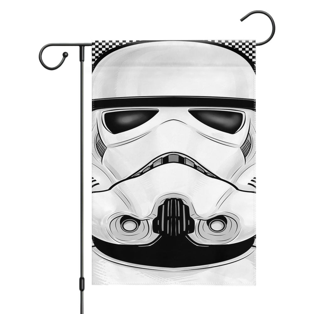 Star Wars Stormtrooper Dark Garden Flags Yard Outdoor Lawn 12 X 18