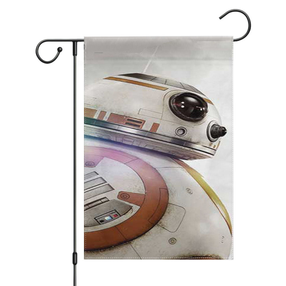 Star Wars The Force Awakens Chewie Were Home Han Solo Garden Flags Yard Outdoor Lawn 12 X 18