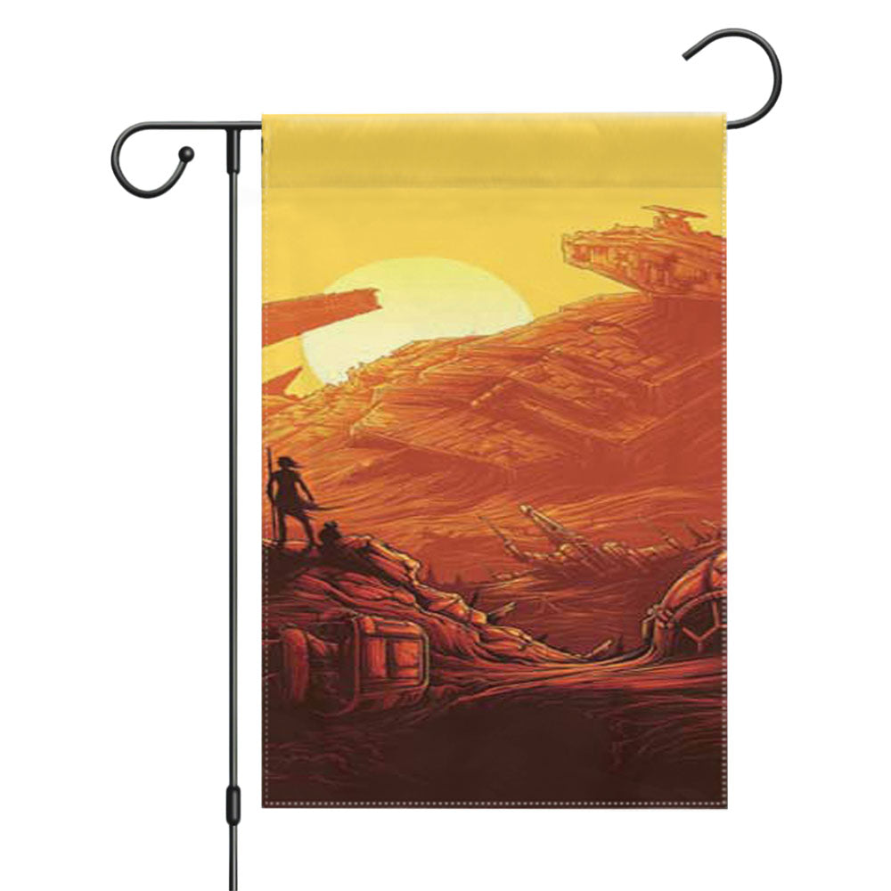 Star Wars The Old Republic Garden Flags Yard Outdoor Lawn 12 X 18