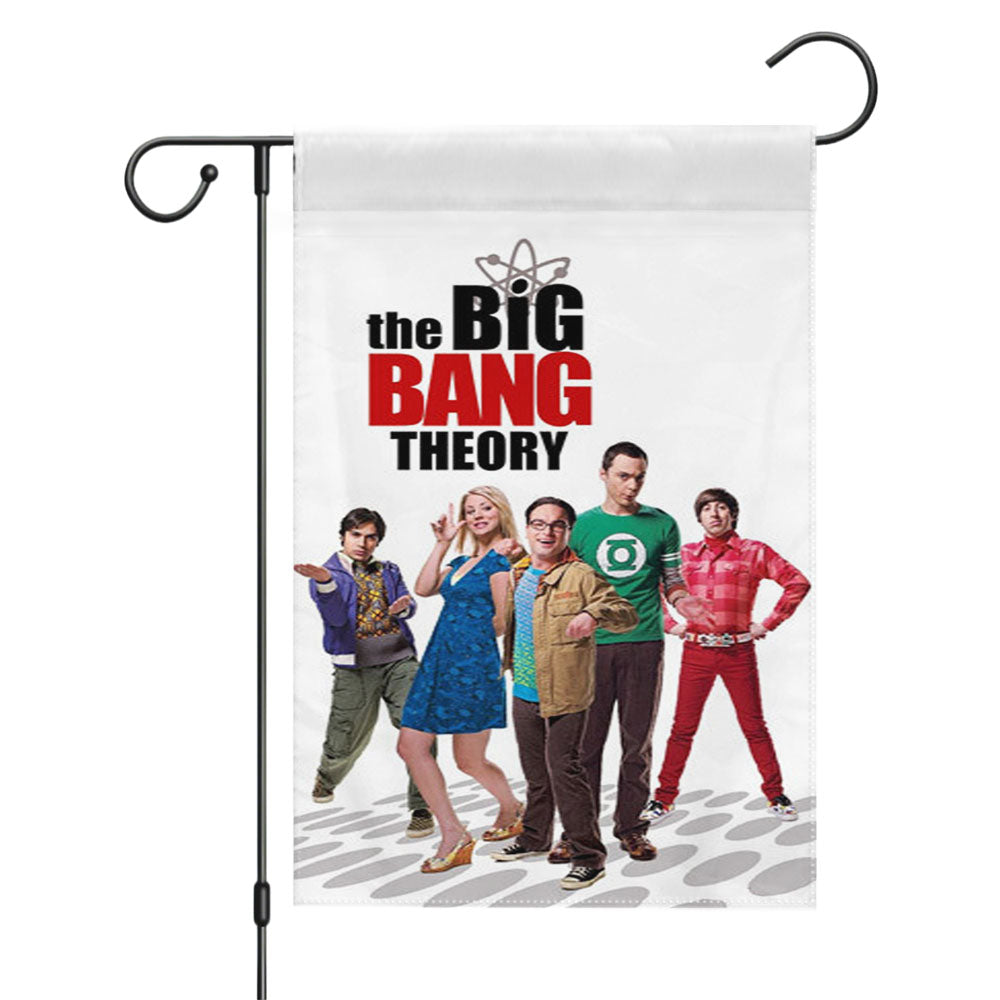 The Big Bang Theory Sarcasm Garden Flags Yard Outdoor Lawn 12 X 18