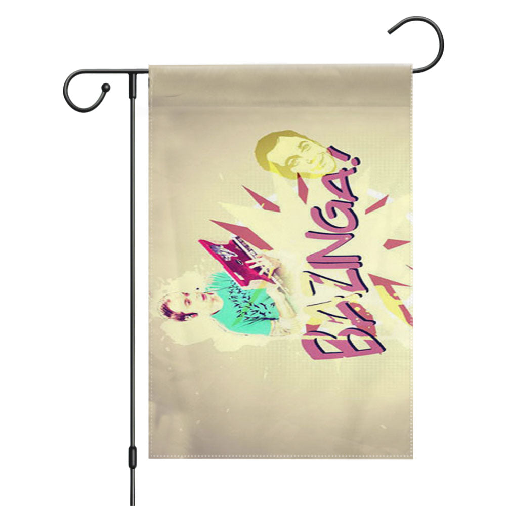 The Big Bang Theory Garden Flags Yard Outdoor Lawn 12 X 18