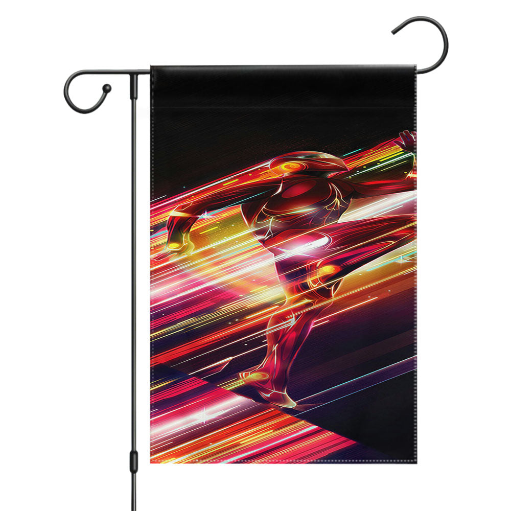 The Flash Garden Flags Yard Outdoor Lawn 12 X 18