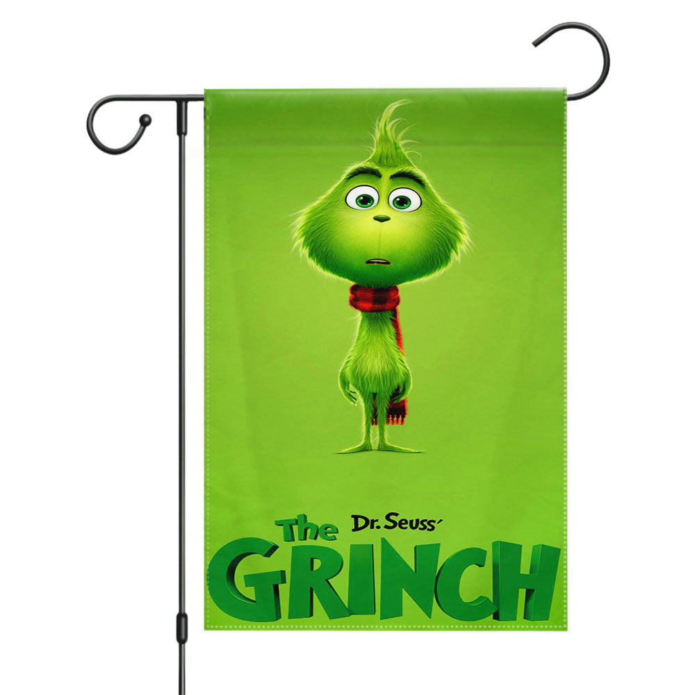 The Grinch Poster 2018 Garden Flags Yard Outdoor Lawn 12 X 18