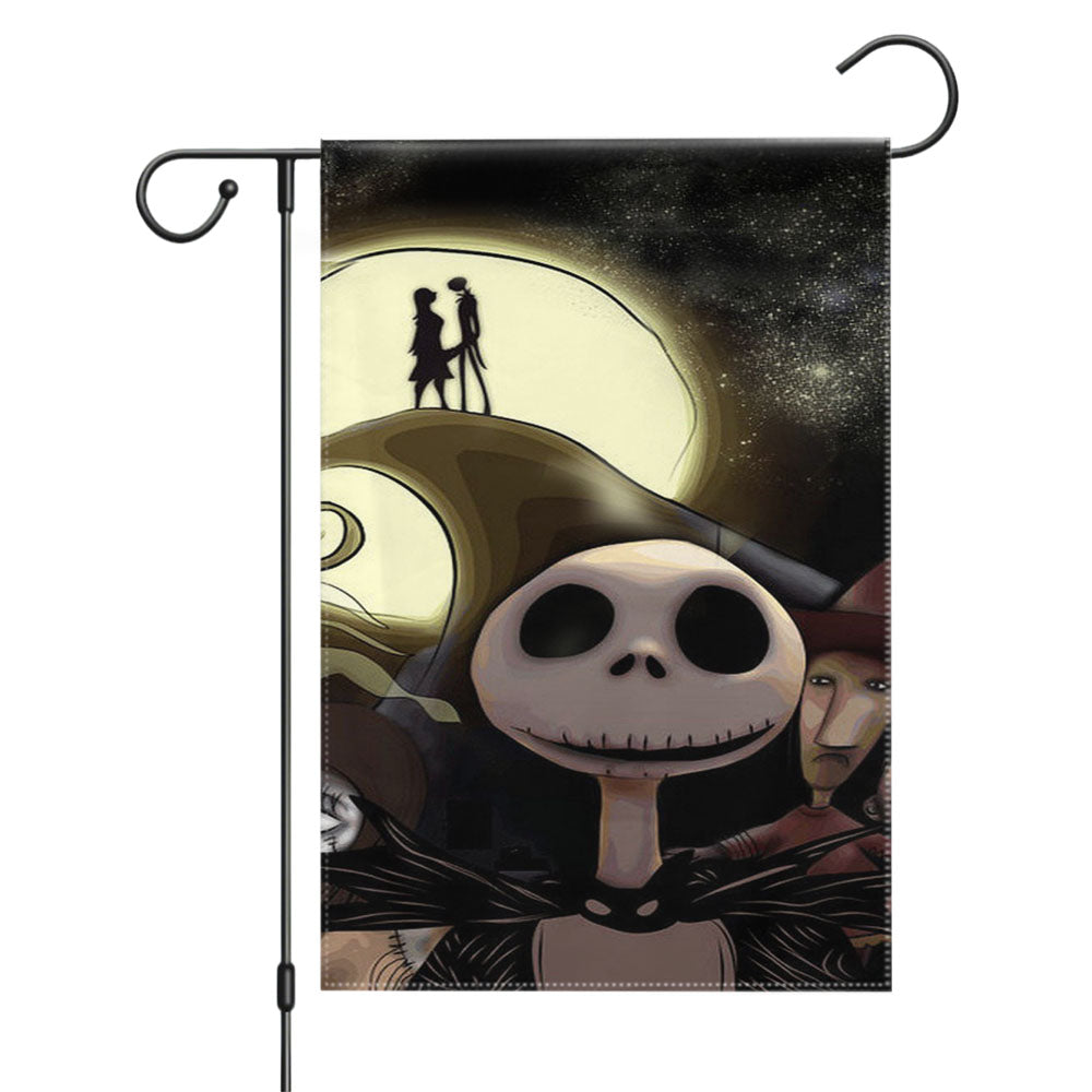 The Nightmare Before Christmas Disney 18 Garden Flags Yard Outdoor Lawn 12 X 18