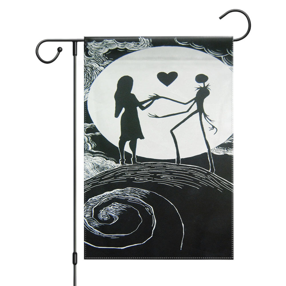 The Nightmare Before Christmas Disney 19 Garden Flags Yard Outdoor Lawn 12 X 18
