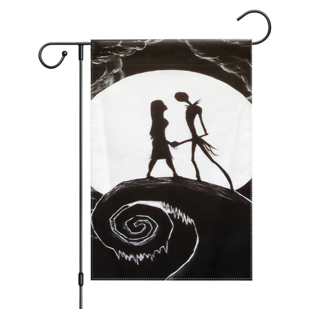 The Nightmare Before Christmas Disney 21 Garden Flags Yard Outdoor Lawn 12 X 18