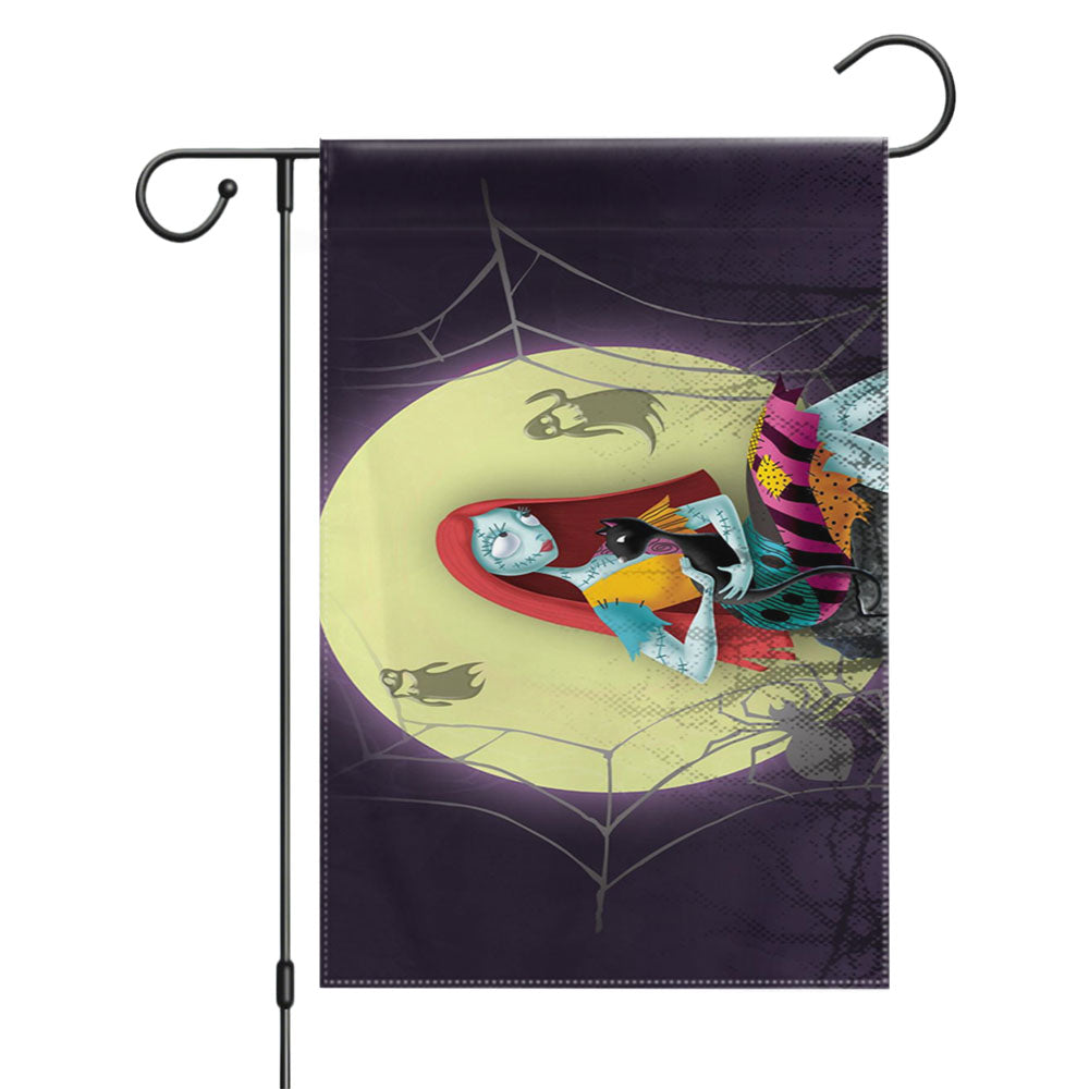 The Nightmare Before Christmas Disney 27 Garden Flags Yard Outdoor Lawn 12 X 18