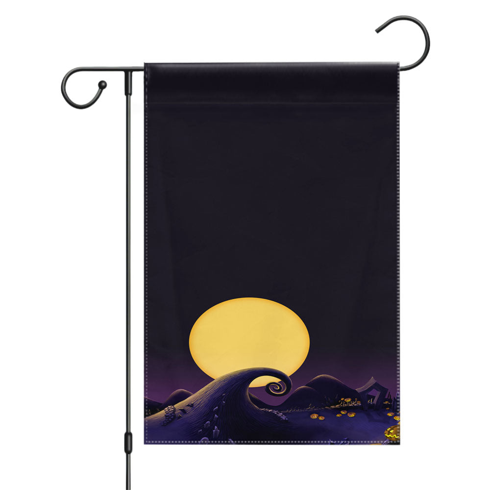 The Nightmare Before Christmas Disney 29 Garden Flags Yard Outdoor Lawn 12 X 18