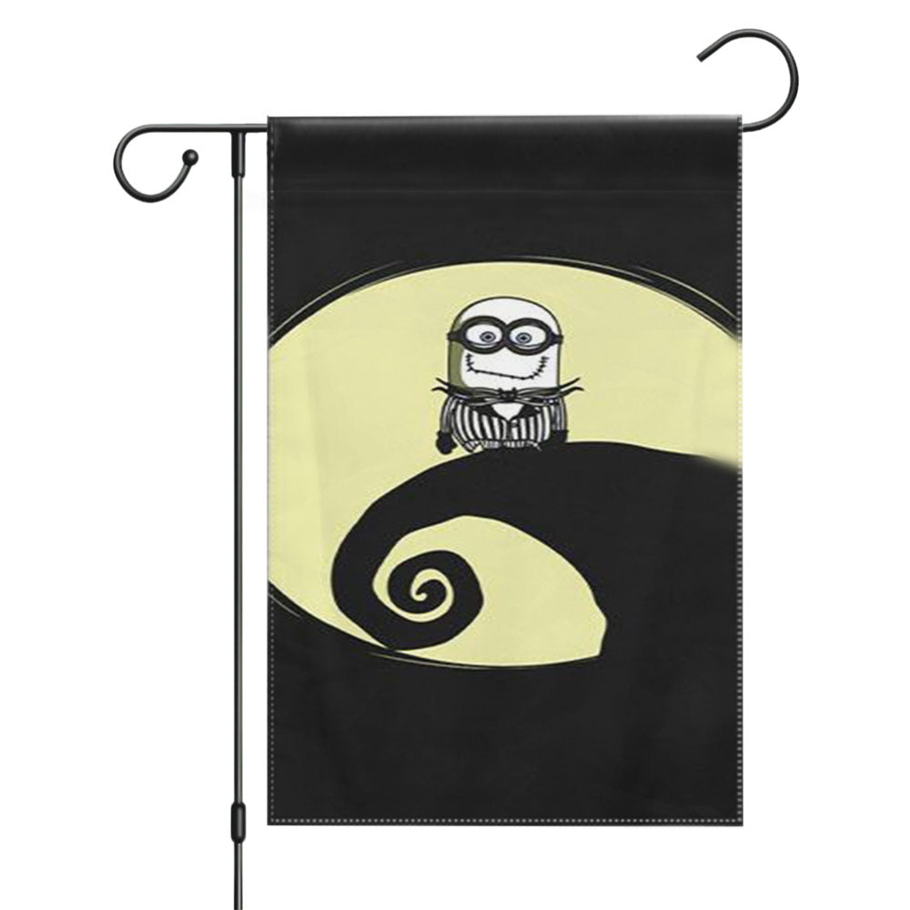 The Nightmare Before Christmas Jack Skellington And Sally Garden Flags Yard Outdoor Lawn 12 X 18