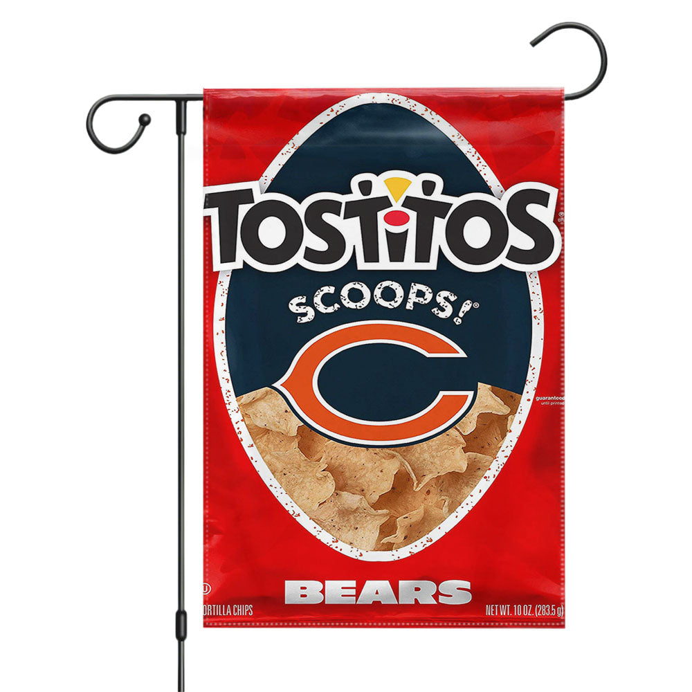 Tostitos Chicago Bears Garden Flags Yard Outdoor Lawn 12 X 18