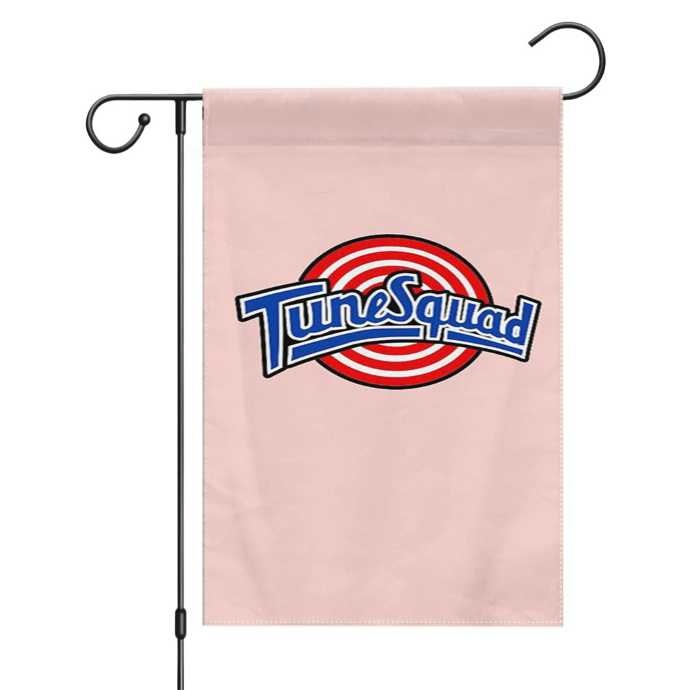 Tune Squad Logo Space Jam Michael Jordan Hipster Garden Flags Yard Outdoor Lawn 12 X 18
