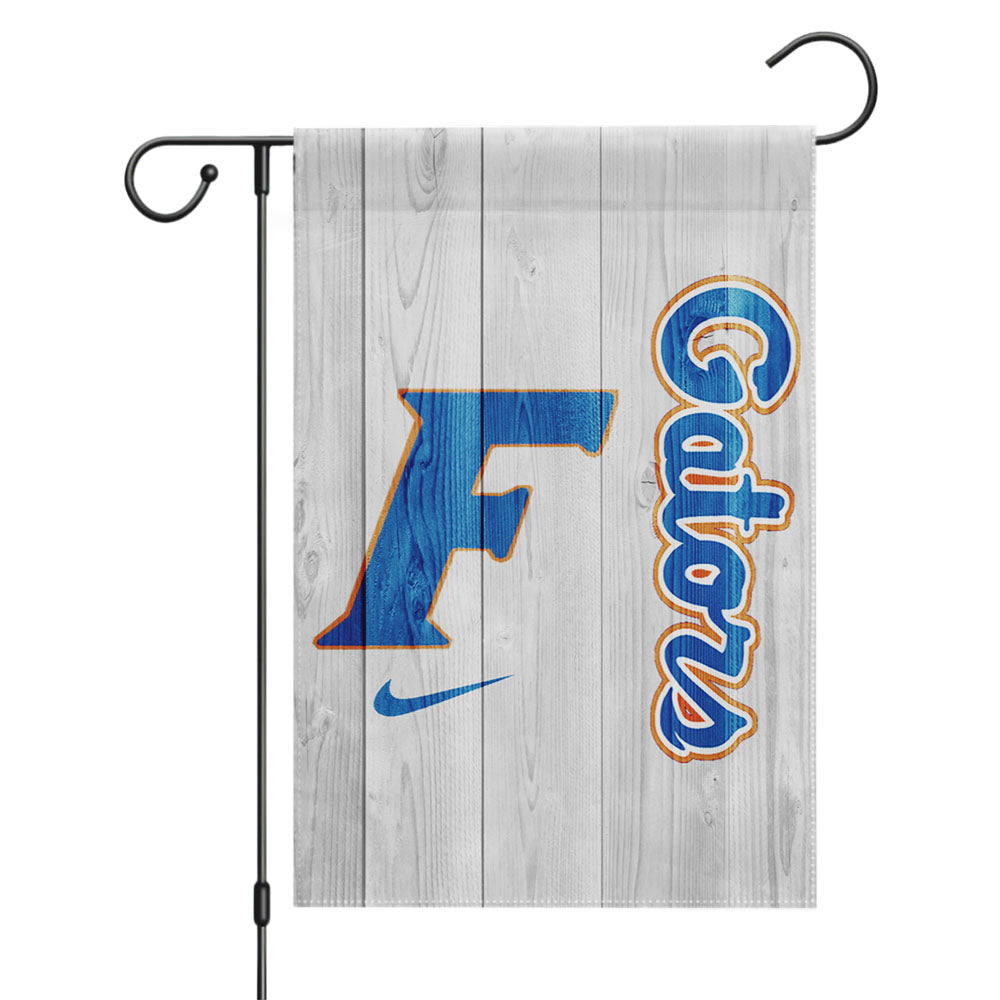 University Of Florida Gators Logo Garden Flags Yard Outdoor Lawn 12 X 18
