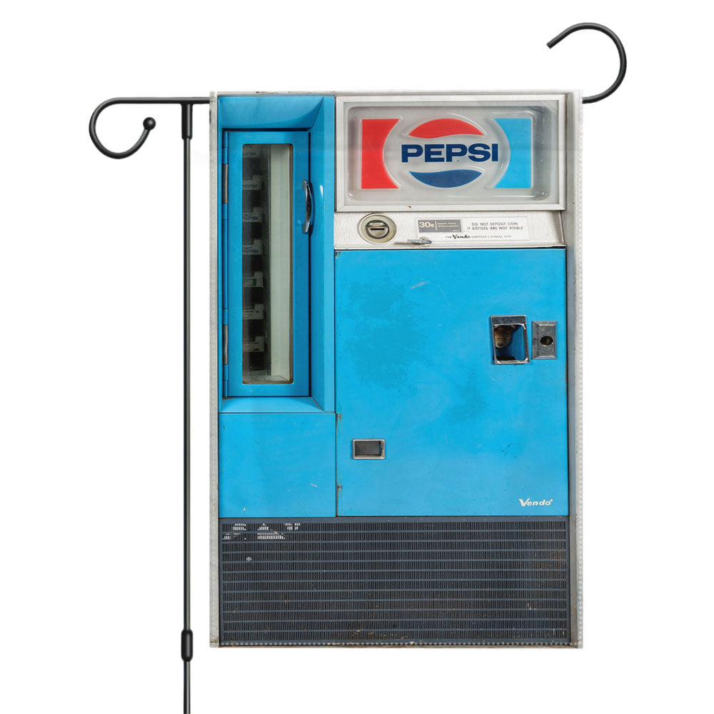 Vintage Pepsi Vending Machine Garden Flags Yard Outdoor Lawn 12 X 18