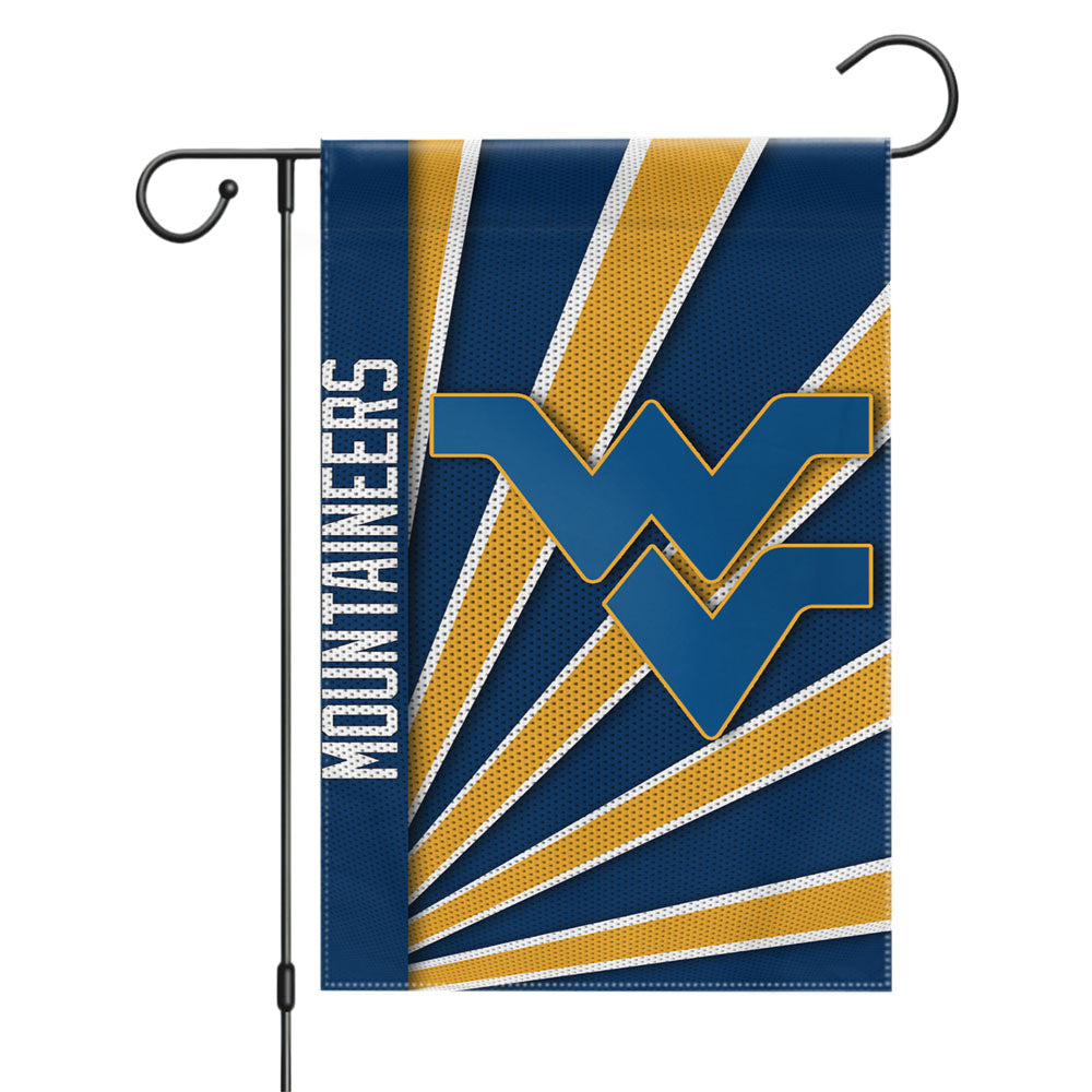 West Virginia Mountaineers Garden Flags Yard Outdoor Lawn 12 X 18