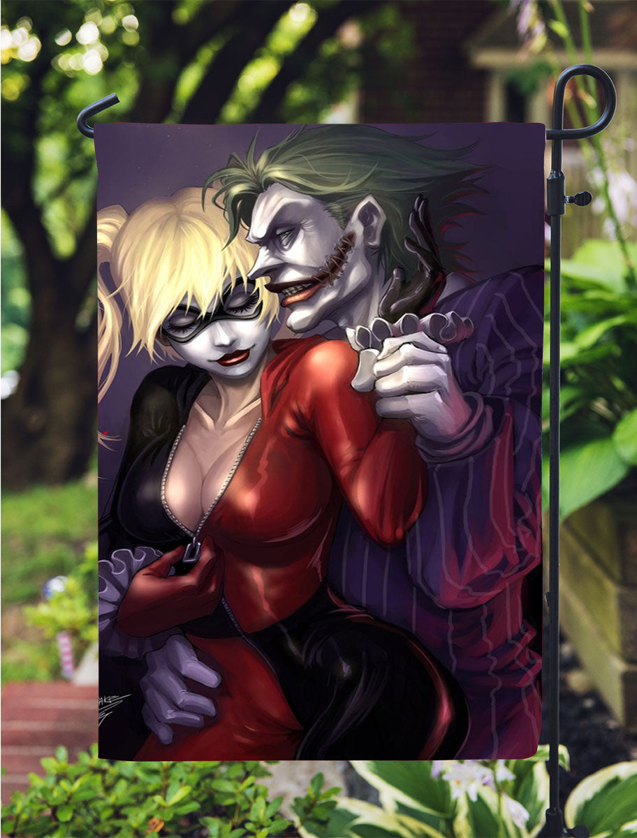 Harley Quinn 9 Garden Flag Outdoor Lawn 12X18 Inch