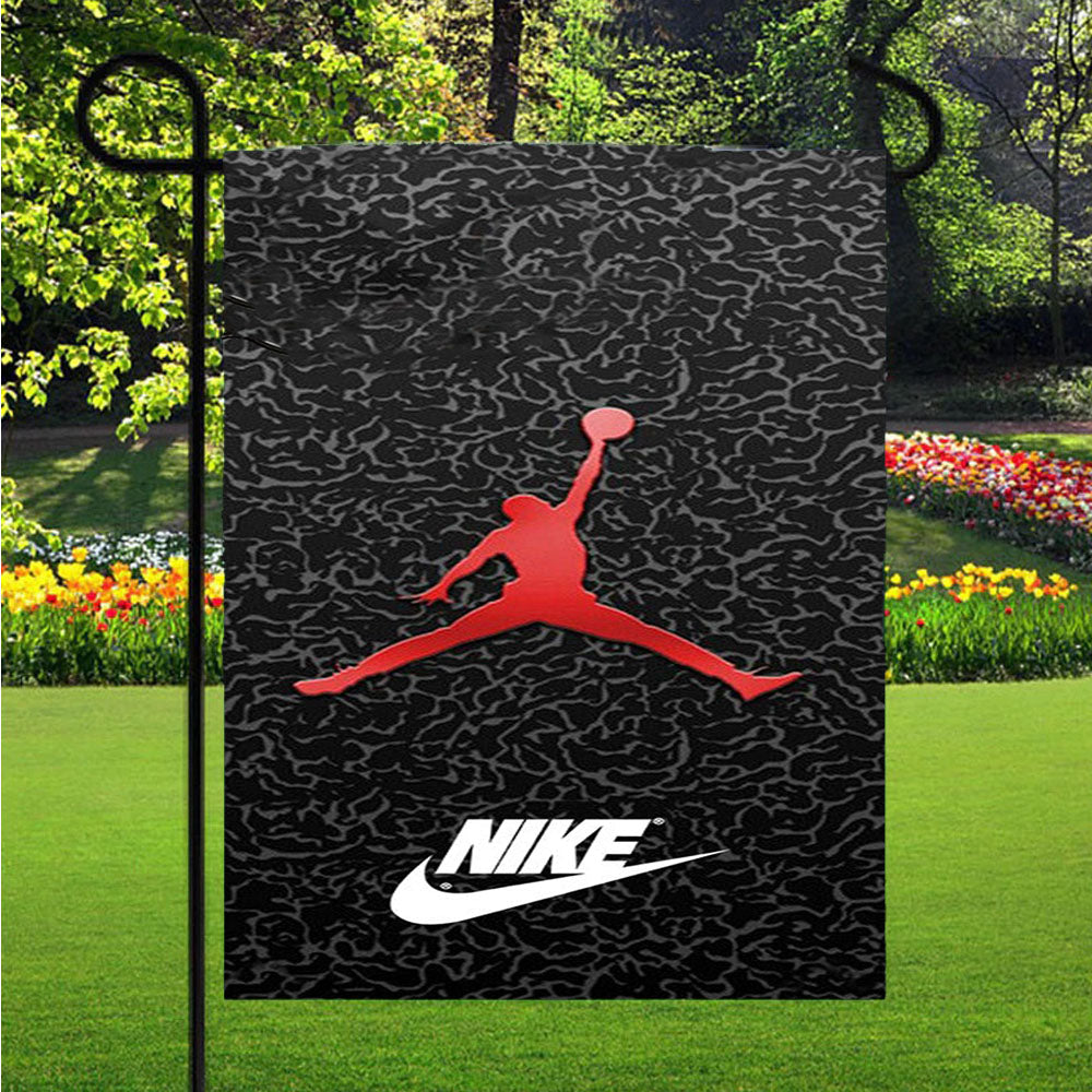Air Jordan Elephant Garden Flag Yard Sign Outdoor Lawn 12 X 18 inch