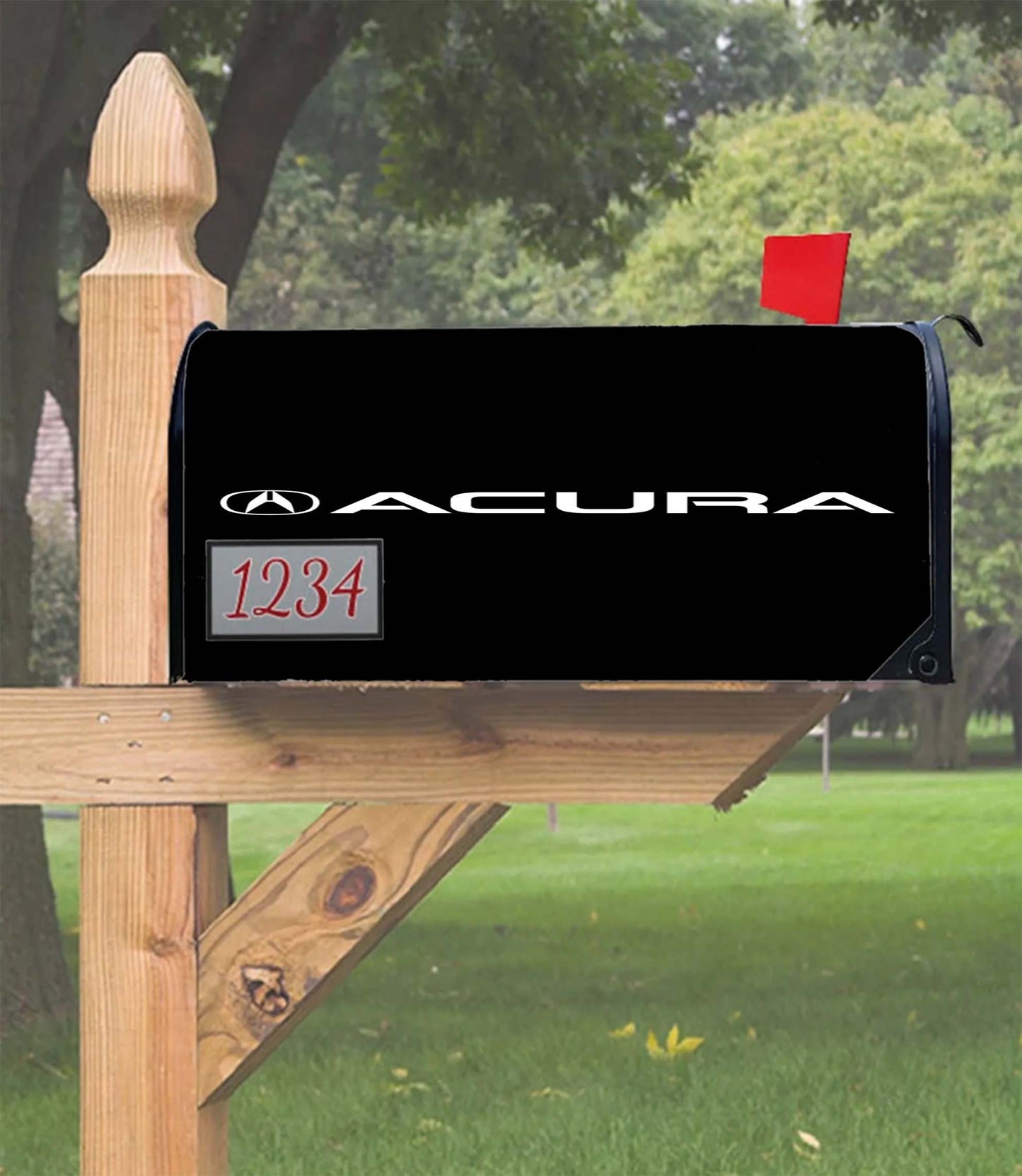 Acura Logo Cars Mailbox Cover