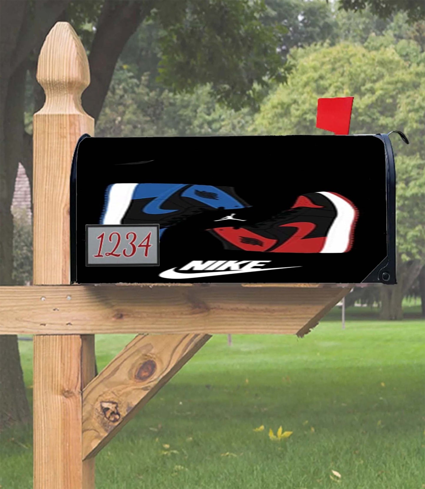 Air Jordan Sneakers Mailbox Cover