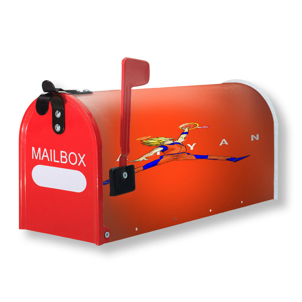 Air Jordan Goku Saiyan Magnetic Mailbox Cover - 18.0" x 21.0"