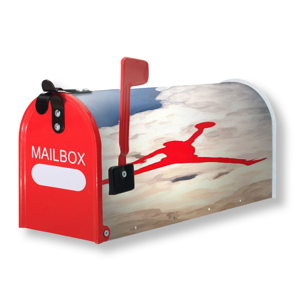 Air Jordan Logo In Sky Magnetic Mailbox Cover - 18.0" x 21.0"