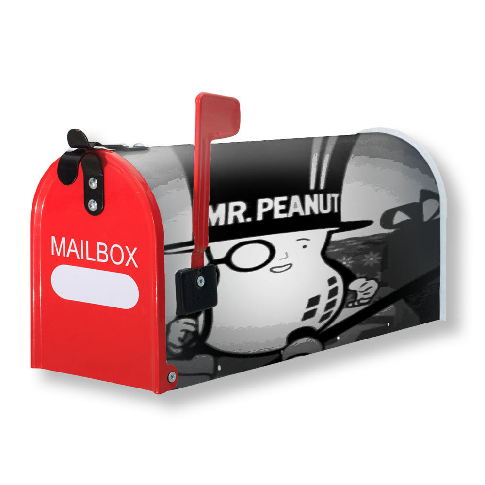 Baby Mr Peanuts Retro Old Vintage Cartoon Magnetic Mailbox Cover - 18.0" x 21.0"