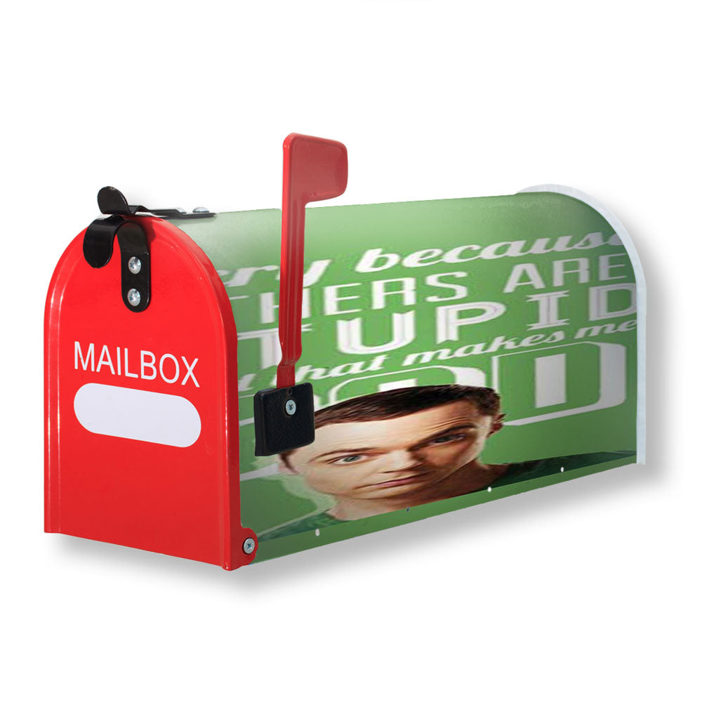 Big Bang Theory I Cry Magnetic Mailbox Cover - 18.0" x 21.0"