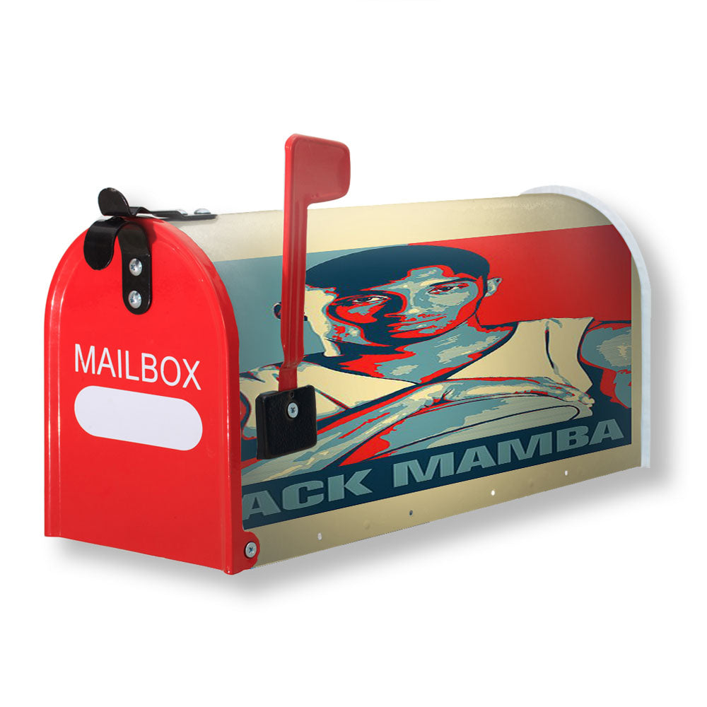 Black Mamba Kobe Bryant Pop Culture Magnetic Mailbox Cover - 18.0" x 21.0"