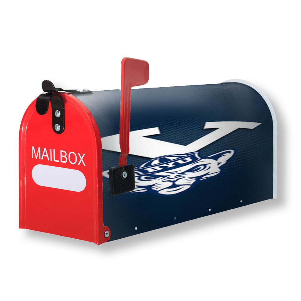 Byu Cougars Logo Magnetic Mailbox Cover - 18.0" x 21.0"