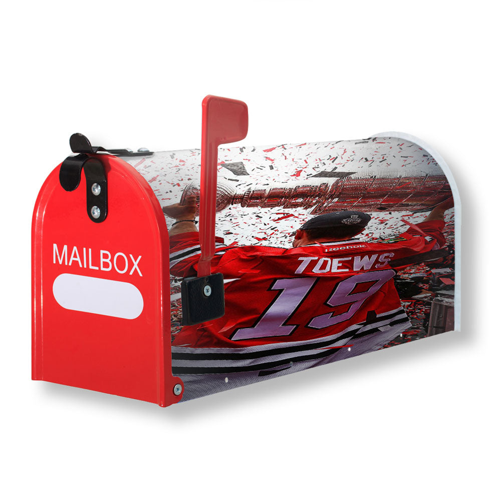 Ceremony Chicagoblackhawks Hockey Magnetic Mailbox Cover - 18.0" x 21.0"