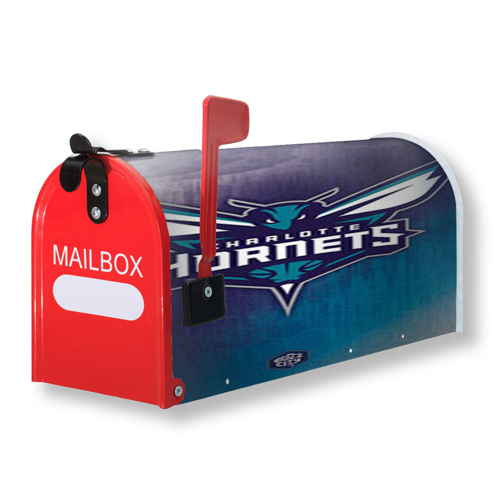 Charlotte Hornets Logo Magnetic Mailbox Cover - 18.0" x 21.0"