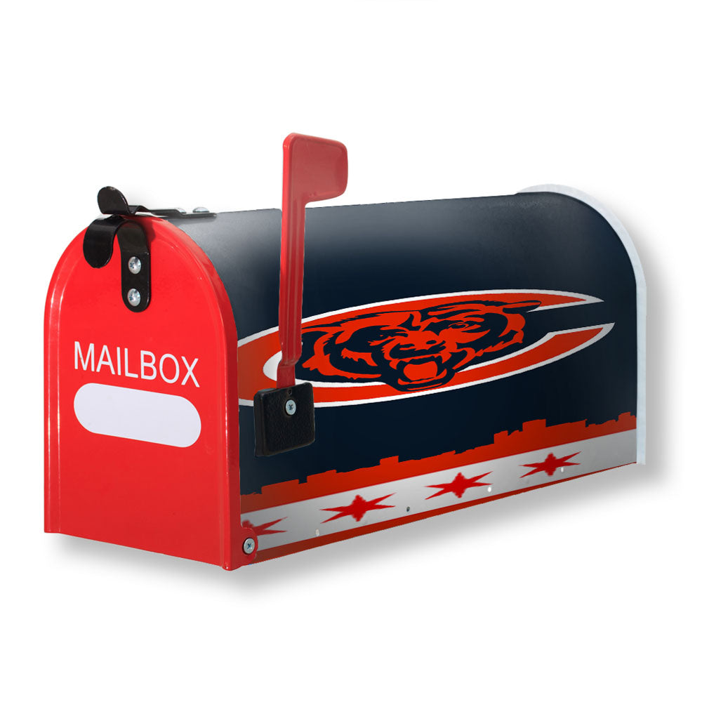 Chicago Bears Town Magnetic Mailbox Cover - 18.0" x 21.0"