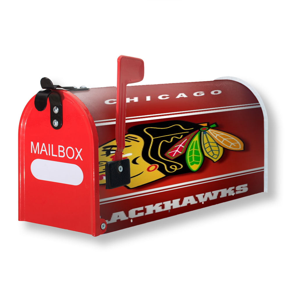Chicago Blackhawks Nhl Ice Hokey Magnetic Mailbox Cover - 18.0" x 21.0"