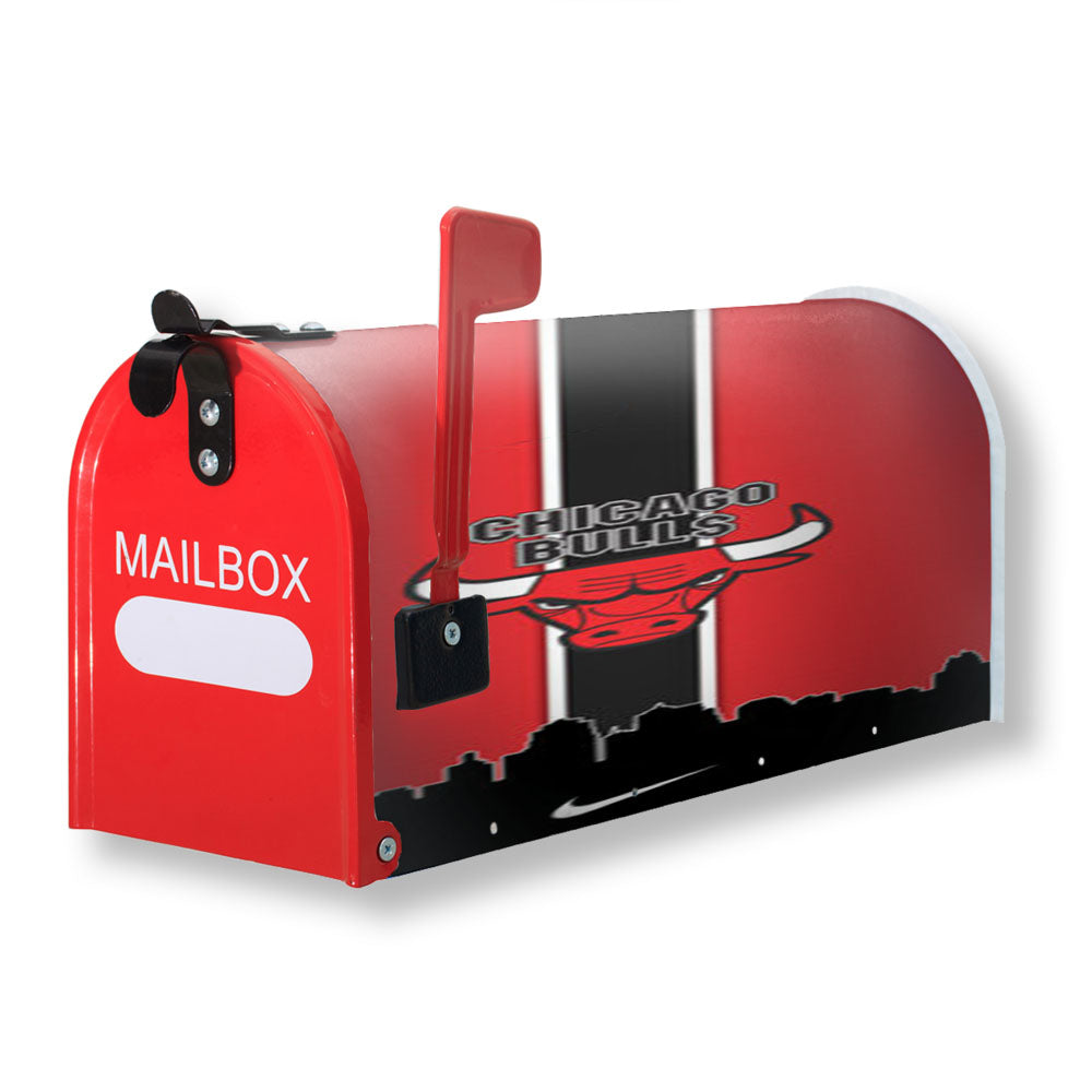 Chicago Bulls Basketball Team Magnetic Mailbox Cover - 18.0" x 21.0"