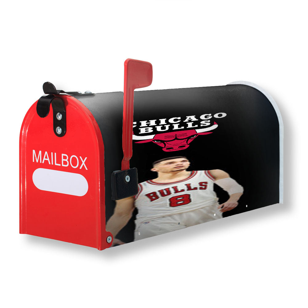 Chicago Bulls Zach Lavine Magnetic Mailbox Cover - 18.0" x 21.0"