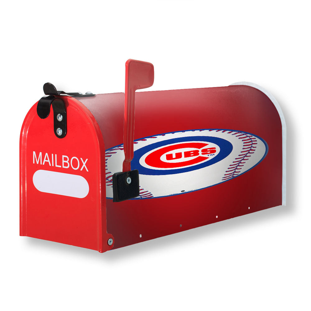 Chicago Cubs Baseball Logo Magnetic Mailbox Cover - 18.0" x 21.0"