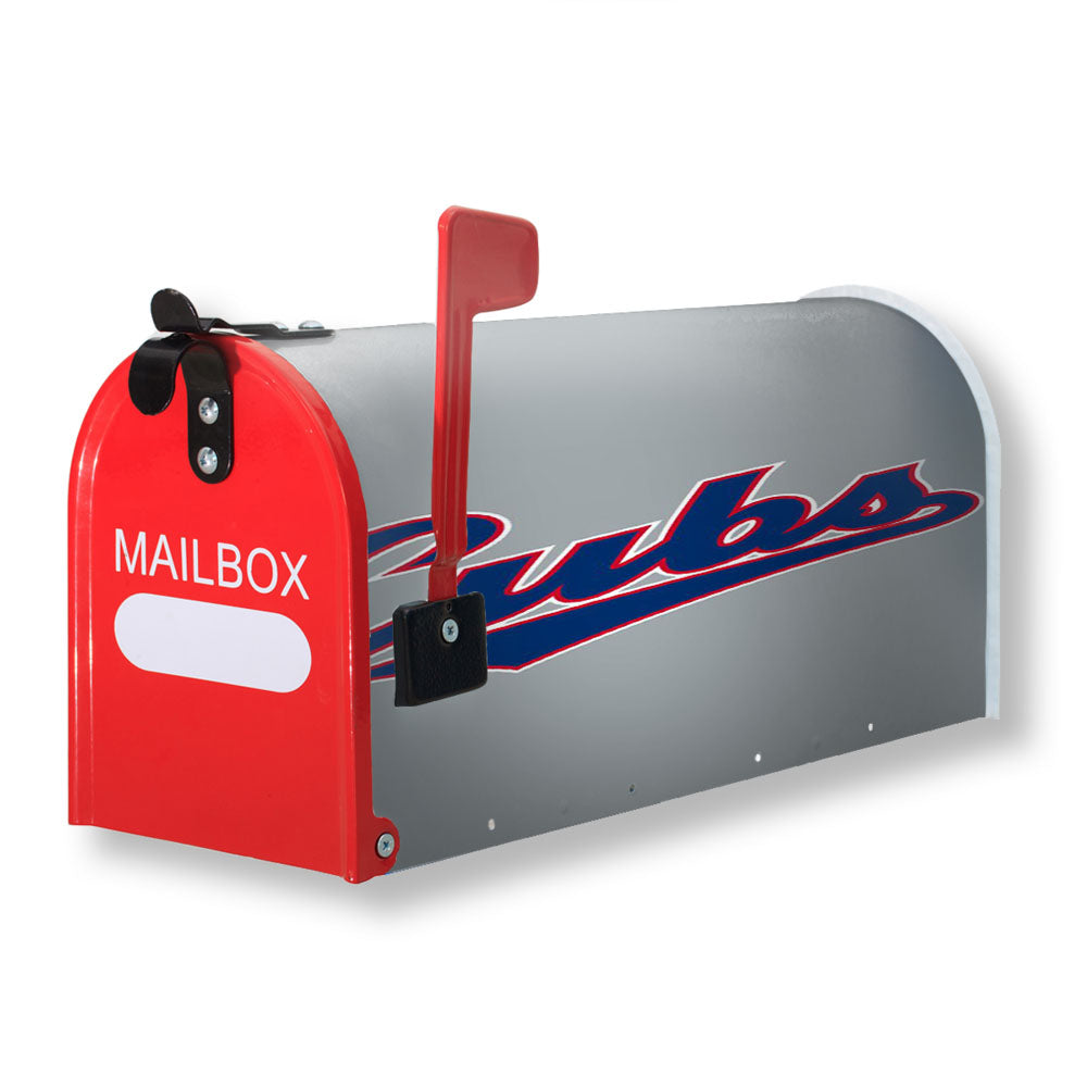 Chicago Cubs Font Magnetic Mailbox Cover - 18.0" x 21.0"
