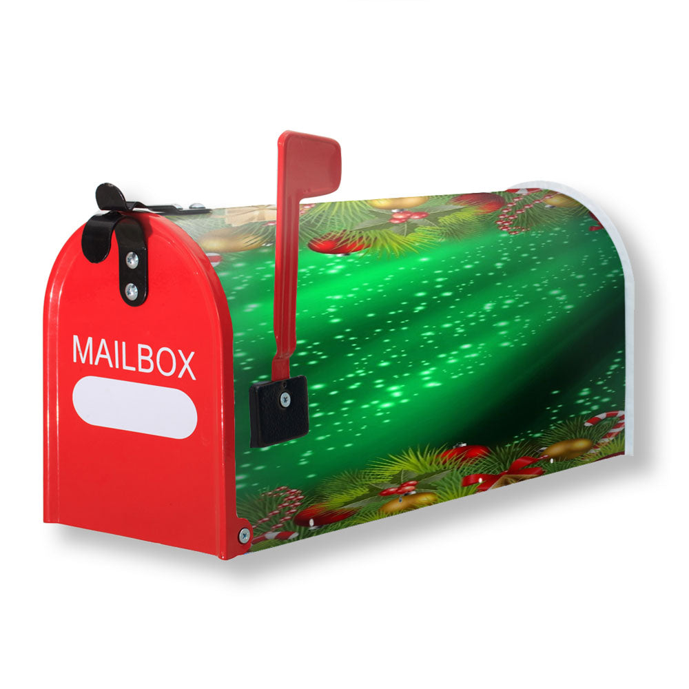 Christmas Sparkles Magnetic Mailbox Cover - 18.0" x 21.0"
