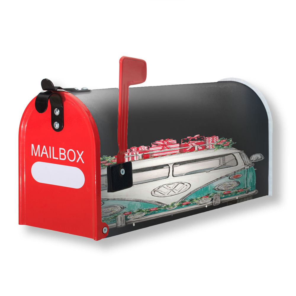 Christmas Vw Magnetic Mailbox Cover - 18.0" x 21.0"